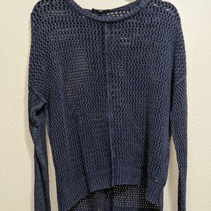 🌟NWOT🌟 Loose Knit | Hi-Lo Sweater | Navy | M